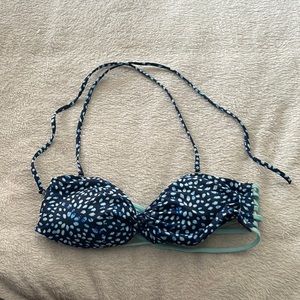 Criss cross back bathing suit